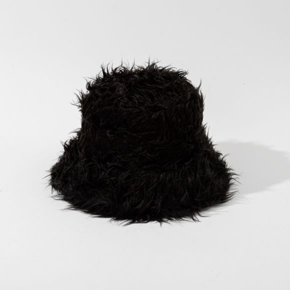 INS Automne et Hiver Motif Léopard Pêcheur Femmes Polaire Épais Imprimé Vache Pot Chapeau Mode Polyvalent Bowler Casquettes_voghion.com