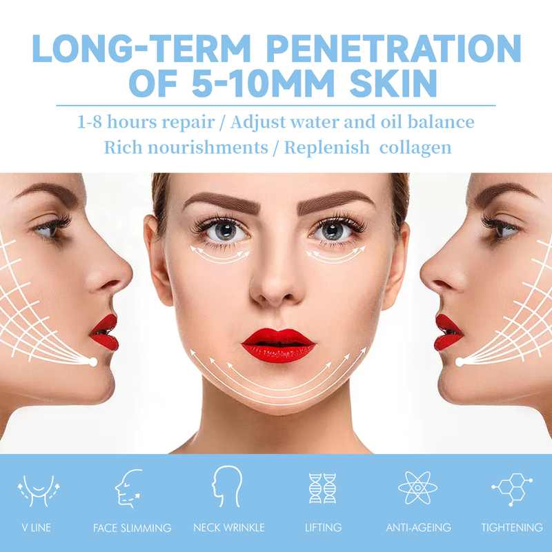 EELHOE Double chin tightening small face shaping ear hook V-lift facial mask_voghion.com