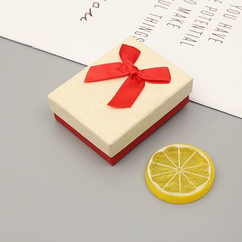 Uhrenbox Leinen Uhrenbox Hülle Schmuckschatulle Schleife Schmuckschatulle Ohrringbox_voghion.com