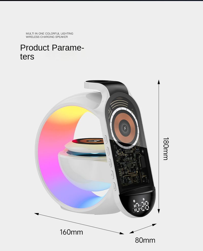 Neu Bluetooth lautsprecher mit intelligent sensing, geeignet für handy drahtlose drei in einem ladegerät, desktop schnelle_voghion.com