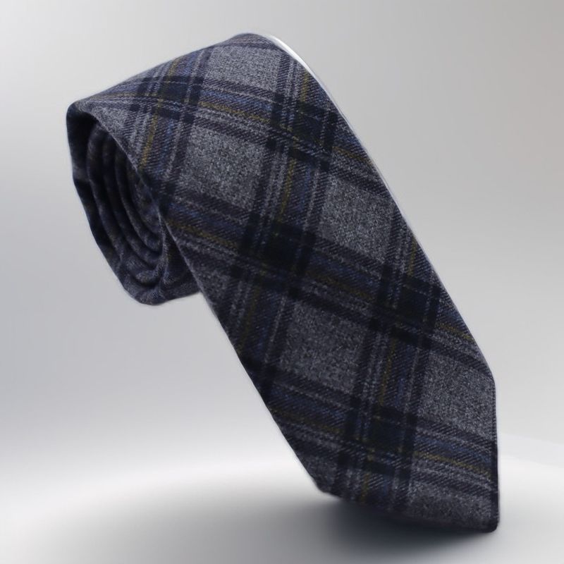 Produttore all'ingrosso di cravatte casual di alta qualità da uomo in cotone da 6 cm di Shengzhou Source_voghion.com