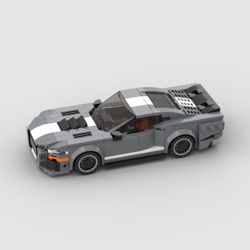 Cross-Border Racing Sports Car Moc Ford Shelby Building Blocks Children's Educational Toys_voghion.com