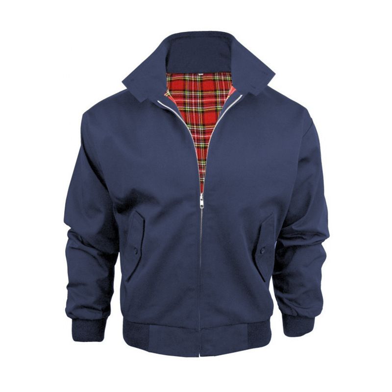 Nowa jesienna kurtka męska Harrington British Bomber Classic Plus Size Loose BF dla par_voghion.com