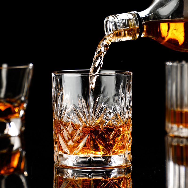 Crystal Glass Whisky European Style Foreign Thickened Beer Spirit Glass, And Wine Set_voghion.com