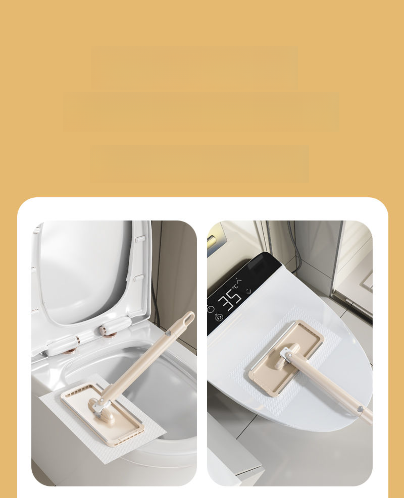 Mini Dry And Wet Dual-use Desktop Cleaning Electrostatic Adsorption Face Towel Small Mop_voghion.com