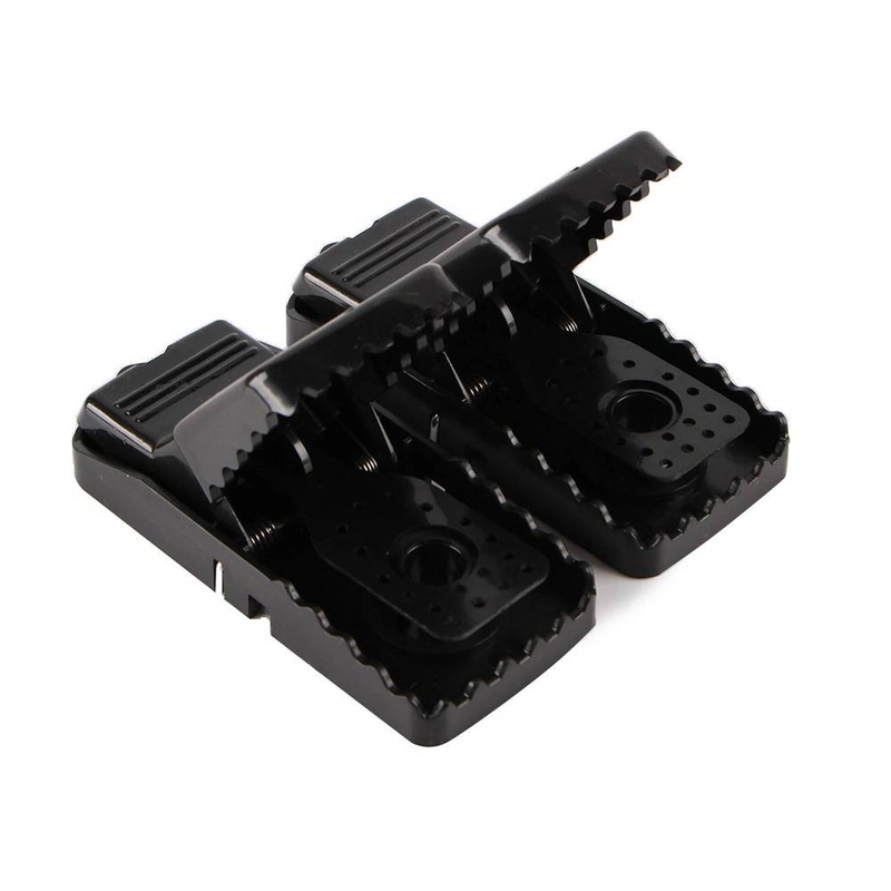 Trampa para ratones de plástico, 1 unidad, trampa para ratones doméstica, exterminador, tablero adhesivo, jaula para ratones_voghion.com