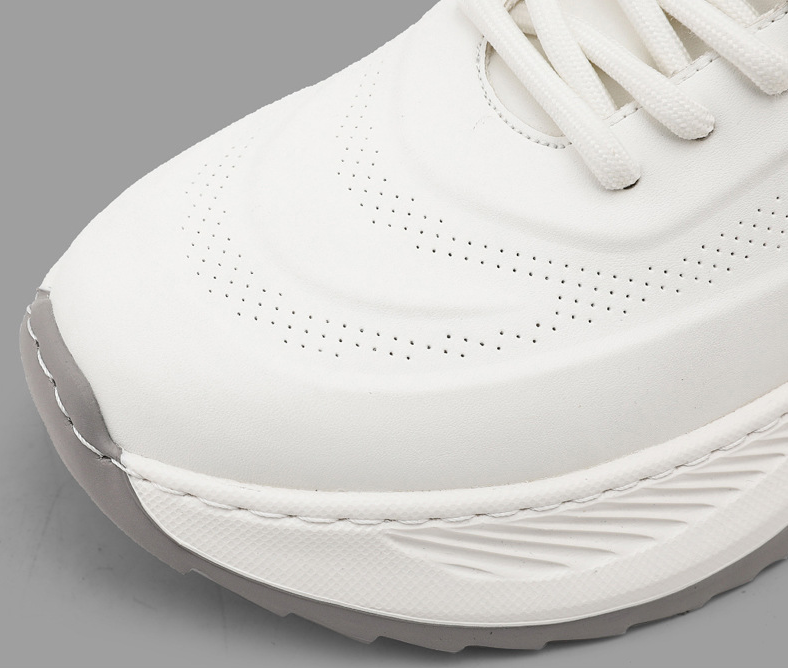 2024 autumn and winter men's plus size leather sports and leisure shoes Korean version height increasing dad trendy shoes_voghion.com