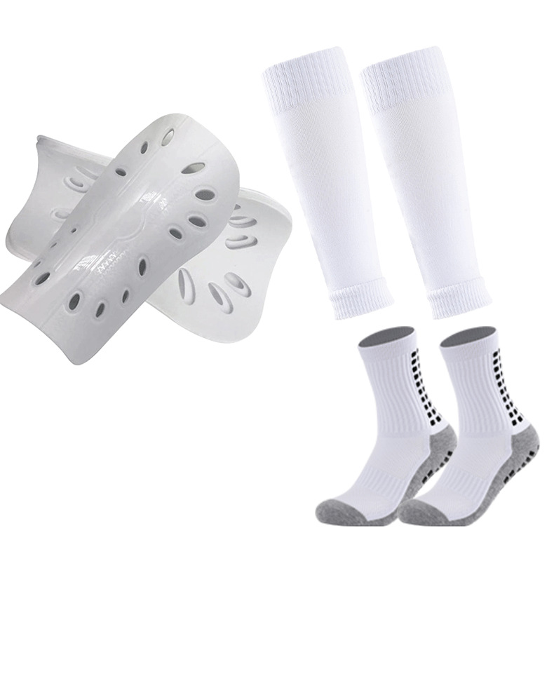 Calzini da calcio antiscivolo professionali con tubo centrale, elastici per adulti, set di attrezzature da campo protettive sportive_voghion.com