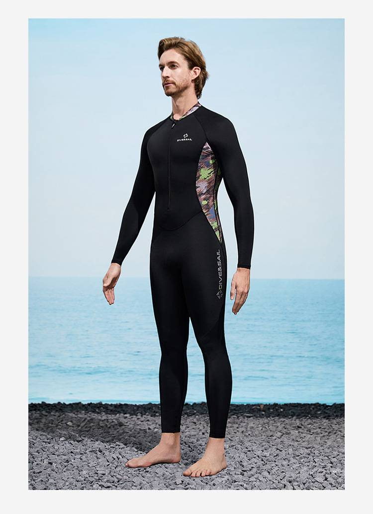 Trajes de buceo, trajes de baño de una pieza con protección solar y secado rápido para hombre y mujer, trajes de surf de playa con efecto medusa._voghion.com