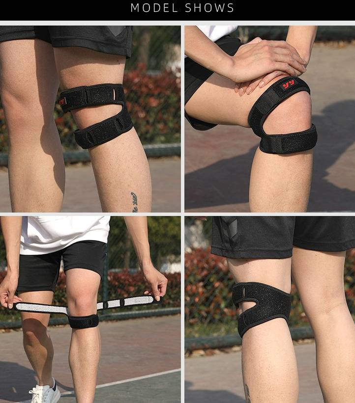 Compression Knee Brace For Sports & Active Lifestyles – Breathable Patella Support With Shock Absorption For Running, Basketball & Cycling_voghion.com