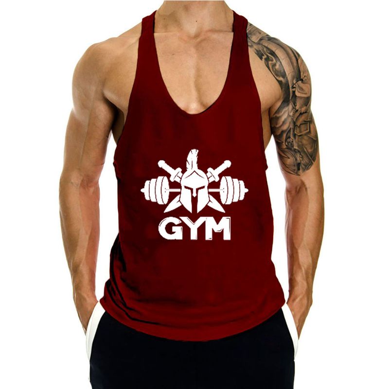 Muscle Fitness Brothers Sports Basketball Running Training Lockeres ärmelloses Tanktop für Herren_voghion.com
