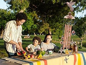 Memorial Wind Chime - 71cm Terrace Balcony_voghion.com
