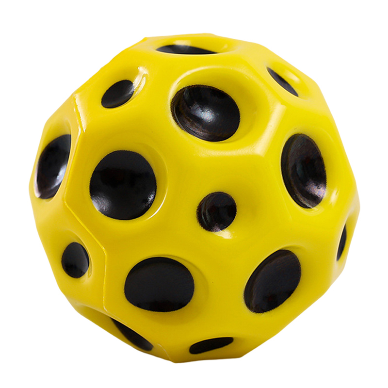 Jinleiou Balle rebondissante Couleurs vives Anti-chute Portable Haute élasticité Balle Jouets éducatifs précoces Pour cadeau_voghion.com