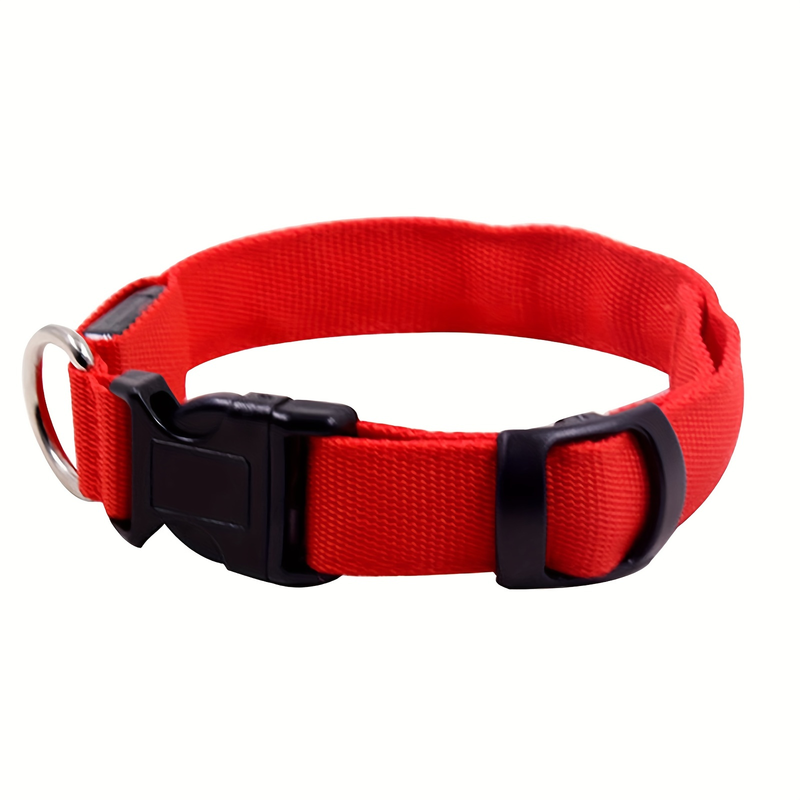 Light Up The Night With A LED Dog & Cat Collar - Perfect For Outdoor Walks!_voghion.com
