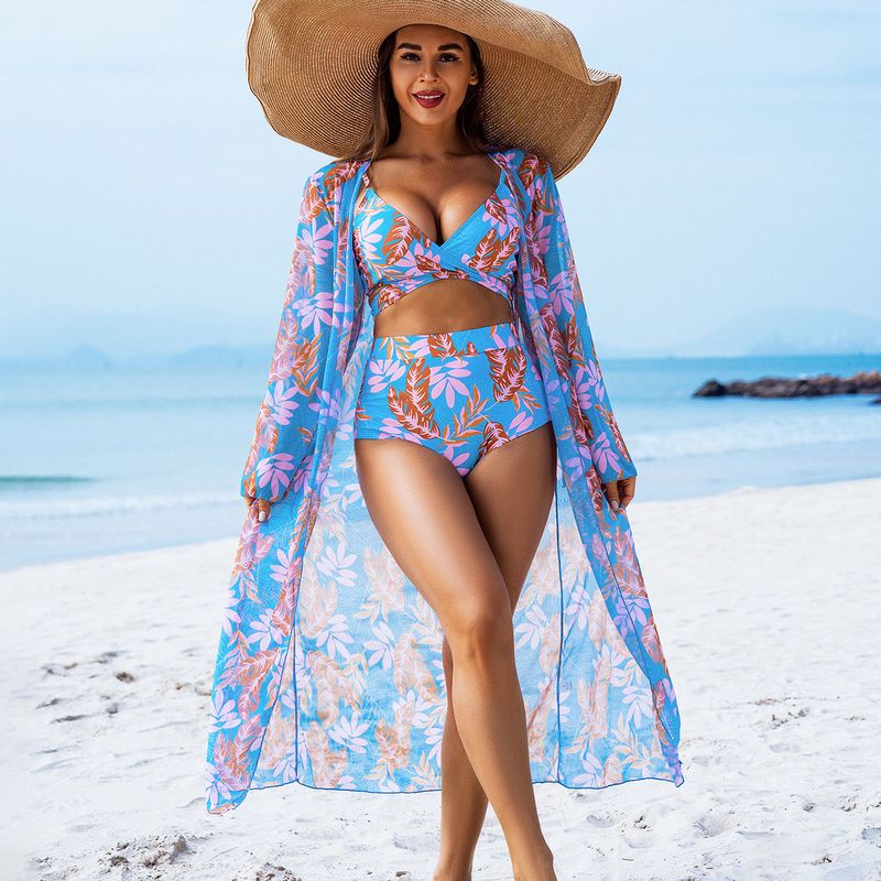 Clothing Fashion High End Sexy Three Piece Bikini Women's Swimsuit_voghion.com