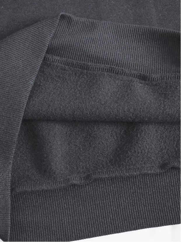 Tuta sportiva casual da donna con cappuccio, autunno e inverno, più maglione spesso in velluto, due pezzi_voghion.com