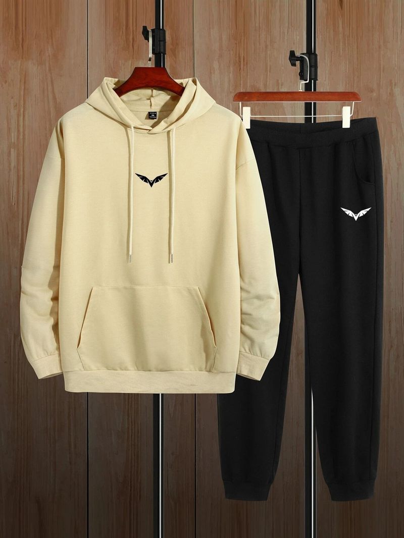 Sudadera con capucha gruesa para hombre, chaqueta con capucha sencilla a juego con el color_voghion.com