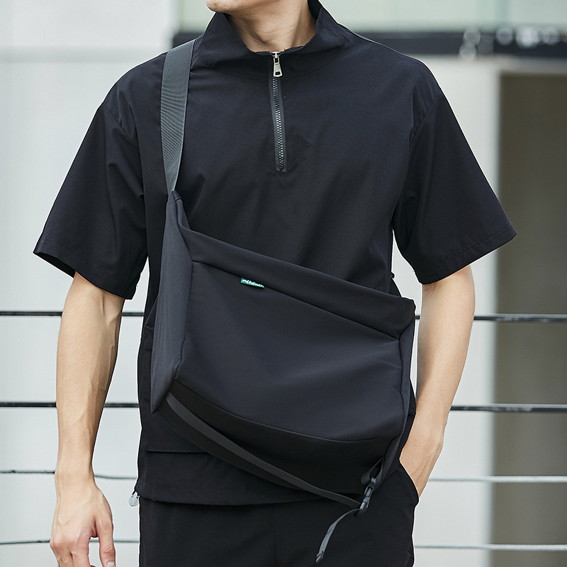 Borsa a tracolla grande da uomo, casual, sportiva, per studenti_voghion.com