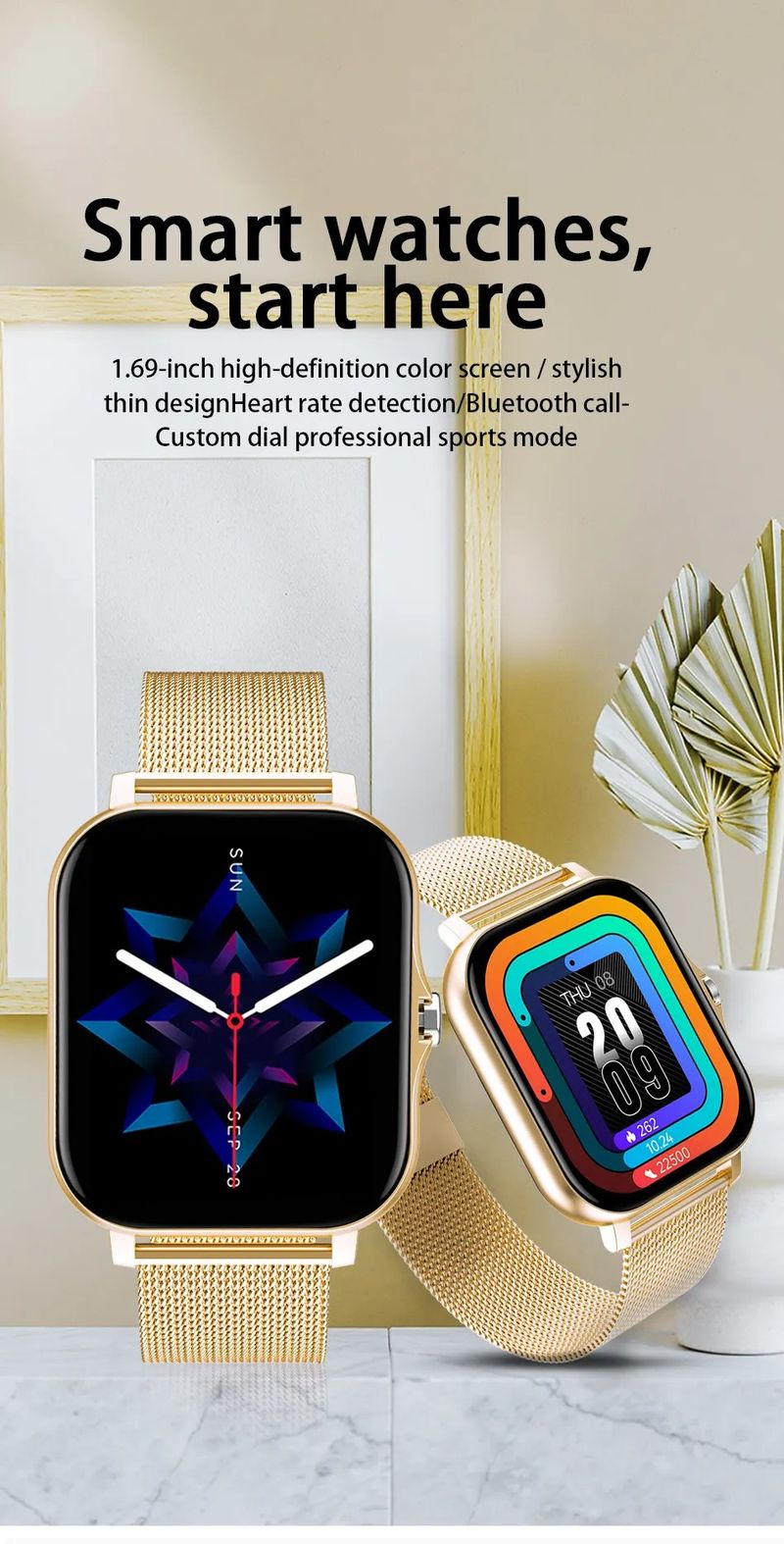 Neu Hohe Qualität Y13 Fitness Sport Android Mode Reloj Smart Uhr 2-in-1_voghion.com