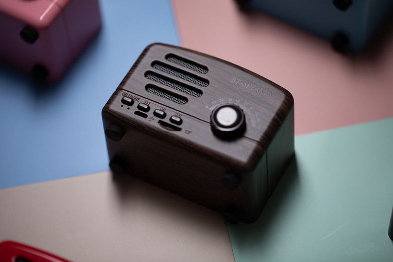 Altoparlante Bluetooth BT01, audio retrò, nostalgico, mini, carino, stile femminile, con slot per schede, nuovo regalo, design creativo_voghion.com