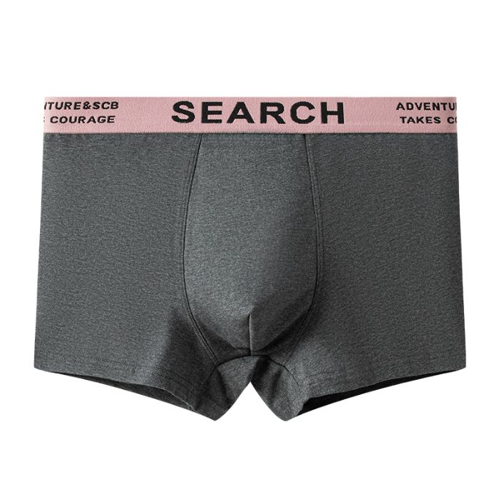 4PCS Boxer Shorts Large Size Seamless Cotton File Men's Boxer Shorts Summer Thin Section Siza L-3XL_voghion.com