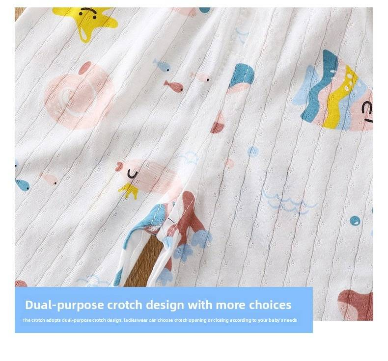 Weiche, atmungsaktive Baumwolle, Baby-Kinder-Pyjama-Set, süßes Cartoon-Langarm-Schlafanzug-Set für 0–5 Jahre_voghion.com