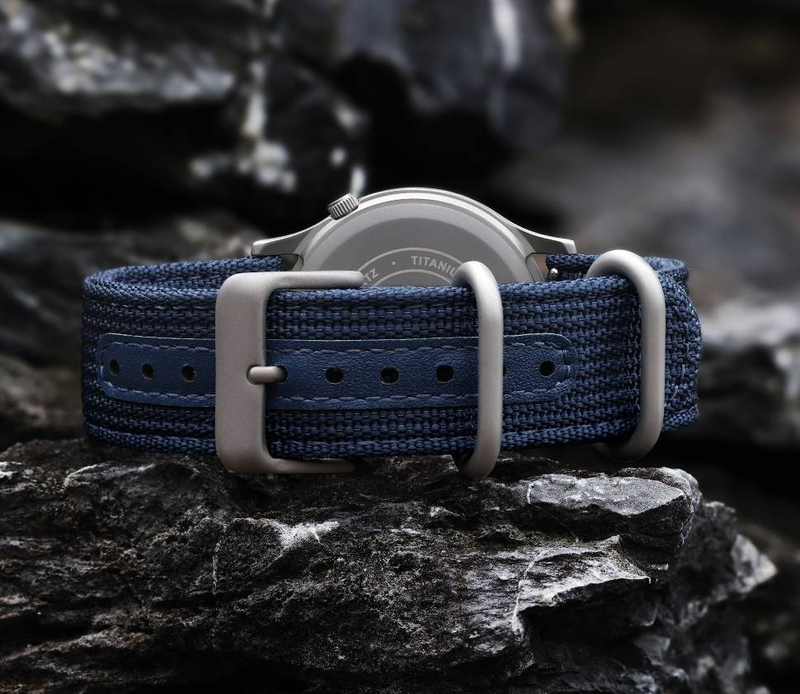 BERNY Titanium Watches For Men Unisex Military Sport Nylon Strap Luminous Analog Quartz Field Watch 5ATM Waterproof Army Tactical Casual Wristwatch_voghion.com
