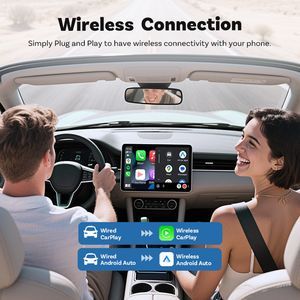 Mini Cube Wireless Carplay Adapter Wireless Android Auto Car Accessories Interconnect Box Instant Connectivity_voghion.com