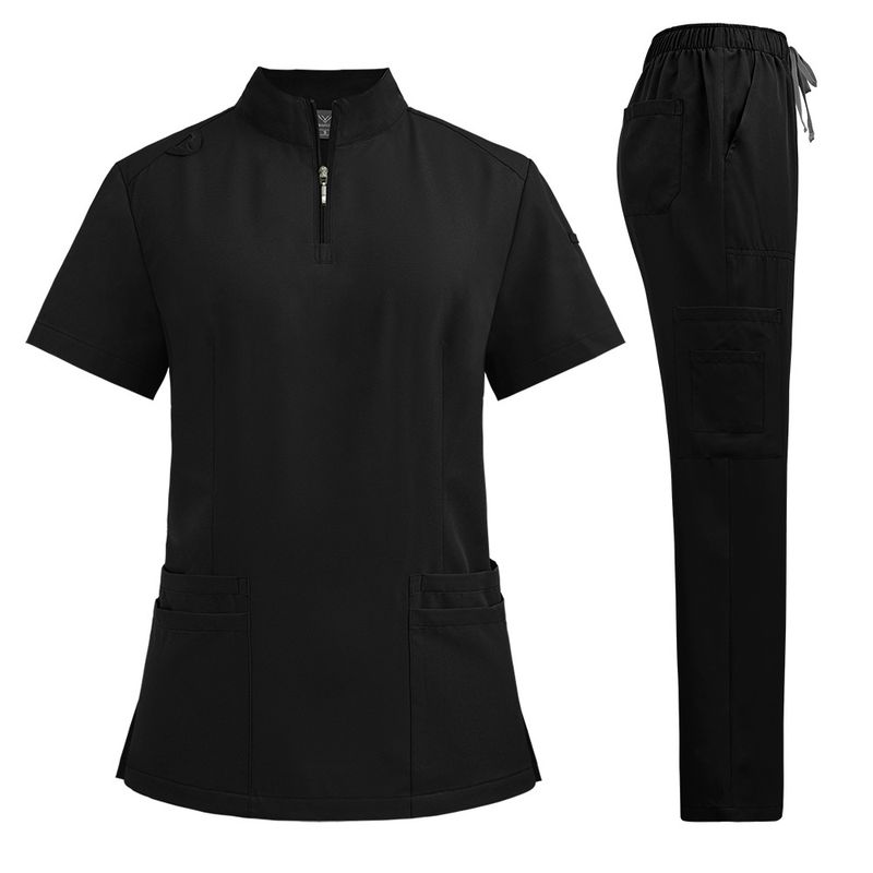 Zahnklinikuniformen für Männer und Frauen, Krankenschwesteruniformen, Handwaschkleidung, OP-Kleidung, Isolationskleidung, kurzärmelige Hosenanzüge_voghion.com