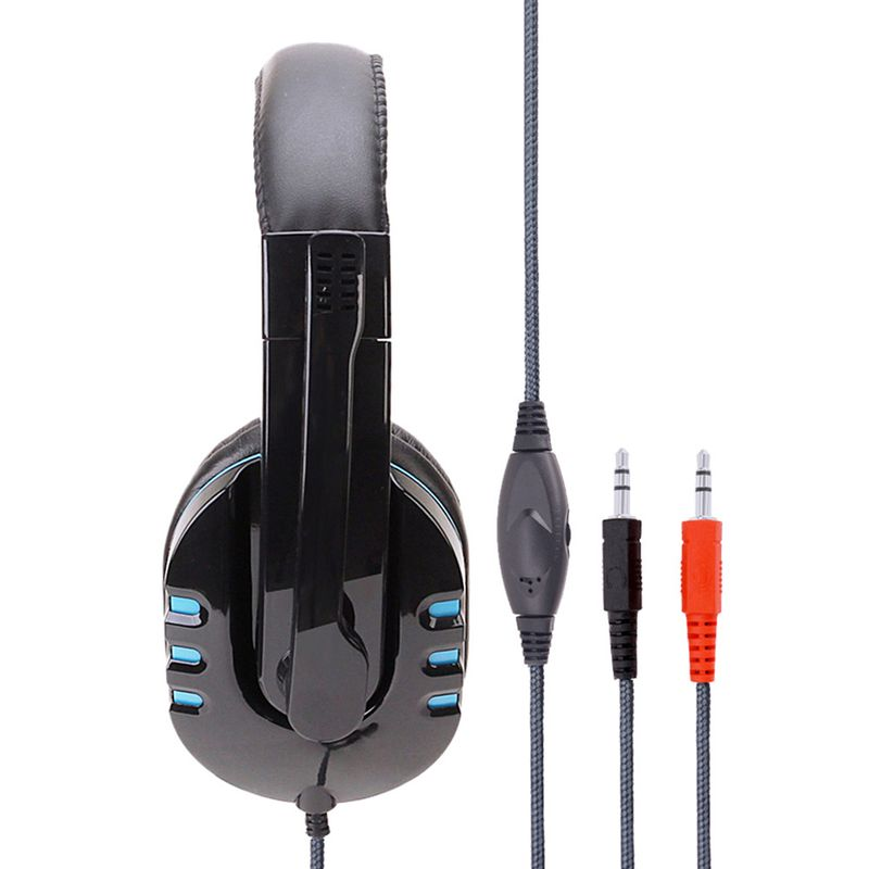 for Gaming Control Headset Volume Soyto Headphone Stereo HiFi SY733MV PC Laptop_voghion.com