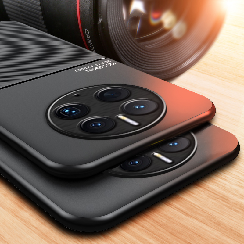 For Huawei Mate 50 Pro Case Car Magnetic Leather Cover Soft Frame Funda On For Mate 50 Pro Mate50 Pro Phone Cases Capa_voghion.com