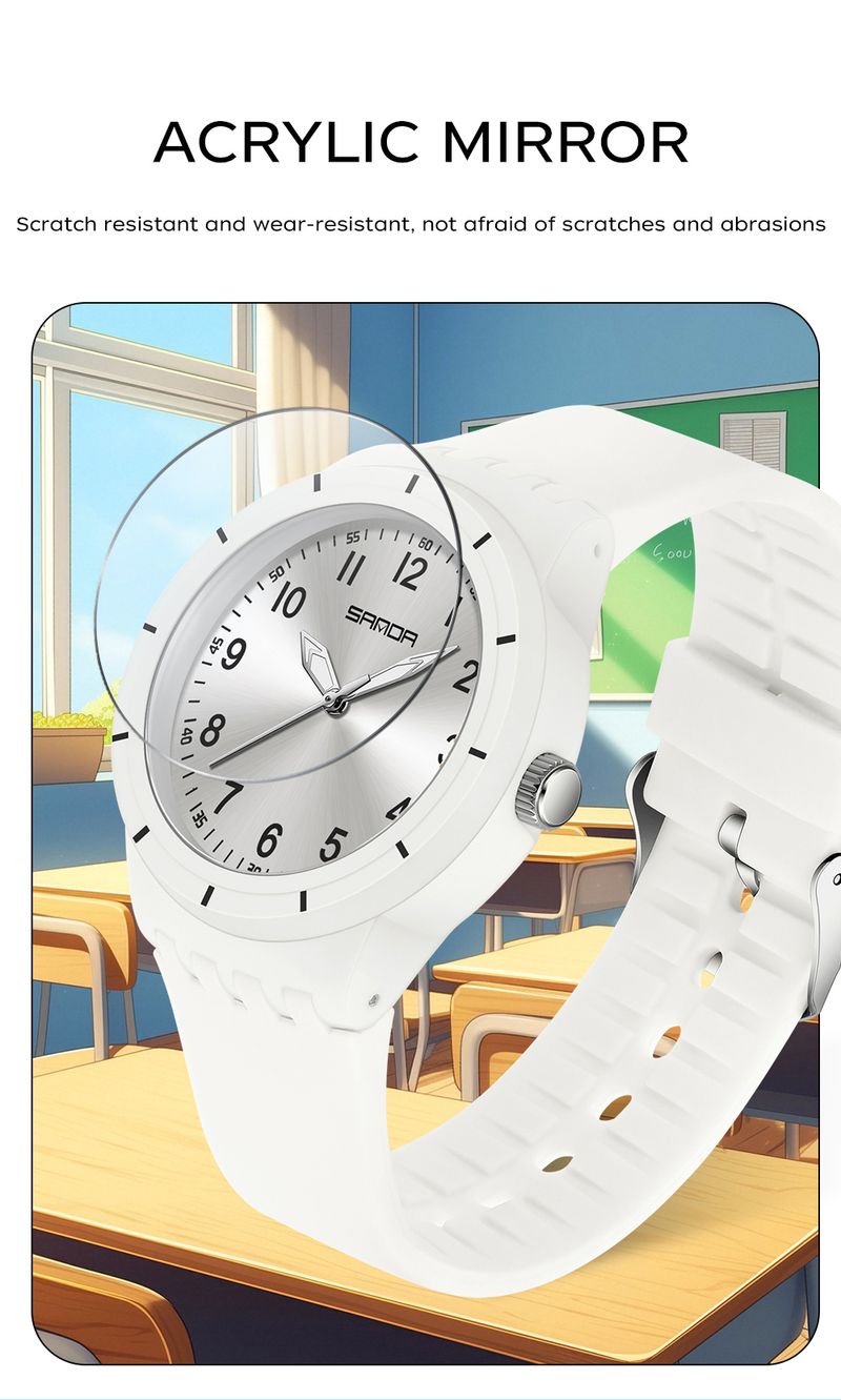 Fashion SANDA Simple Female Student Fashion Multi Functional Multi Functional Student Quartz Watch Waterproof_voghion.com