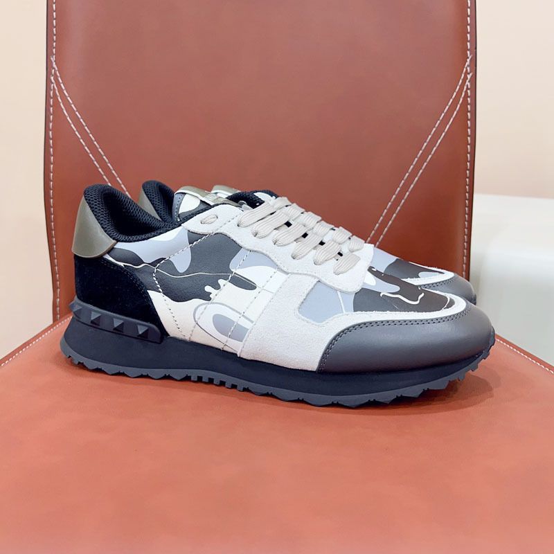 Scarpe sportive da uomo VT Camouflage Sports, con suola spessa, alla moda, casual, con lacci e blocchi di colore, versione alta_voghion.com