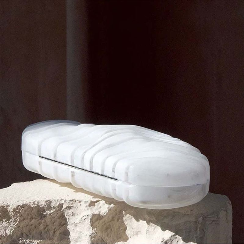 Borsa elegante da donna in ABS leggera e lussuosa con tracolla a catena, borsa a tracolla ovale retrò per serate e uso quotidiano, pochette a tracolla_voghion.com