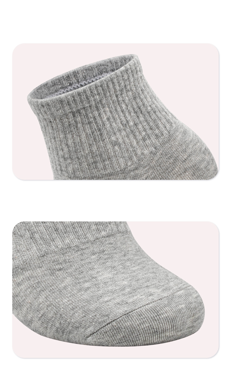 Schuhzubehör Socken aus reiner Baumwolle, dünne antibakterielle Herrensocken für Herbst und Winter, ohne Knochen, atmungsaktive Baumwolle für Herren in Schwarz für Frühling und Sommer_voghion.com