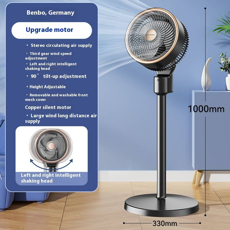 Ultraleiser Umluftventilator – Hochgeschwindigkeits-Stand- und Tischventilator für den Heimgebrauch_voghion.com