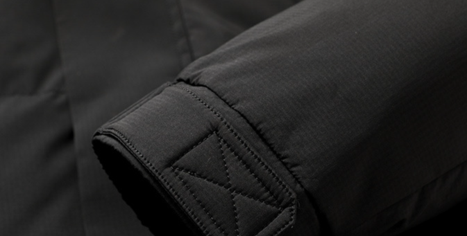 Giacca con cappuccio in piumino per uomo, per temperature estremamente fredde, parka antivento in piuma d'anatra bianca al 90% con design anti-perdita (M-4XL, nero/bianco)_voghion.com