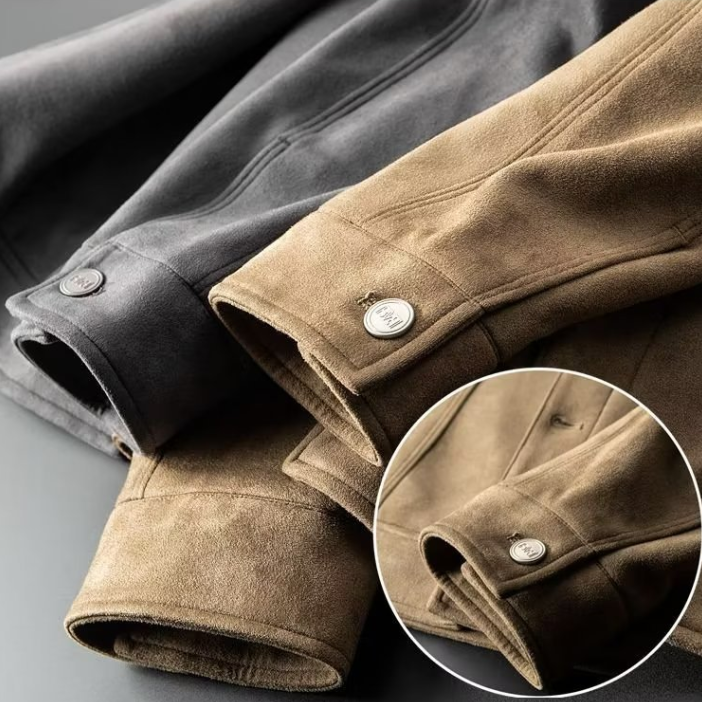 Men's Lightweight Jacket With Stand Collar & Paris Letter Print - Stylish Autumn & Spring Coat For Men, Slim Fit Casual Blazer_voghion.com