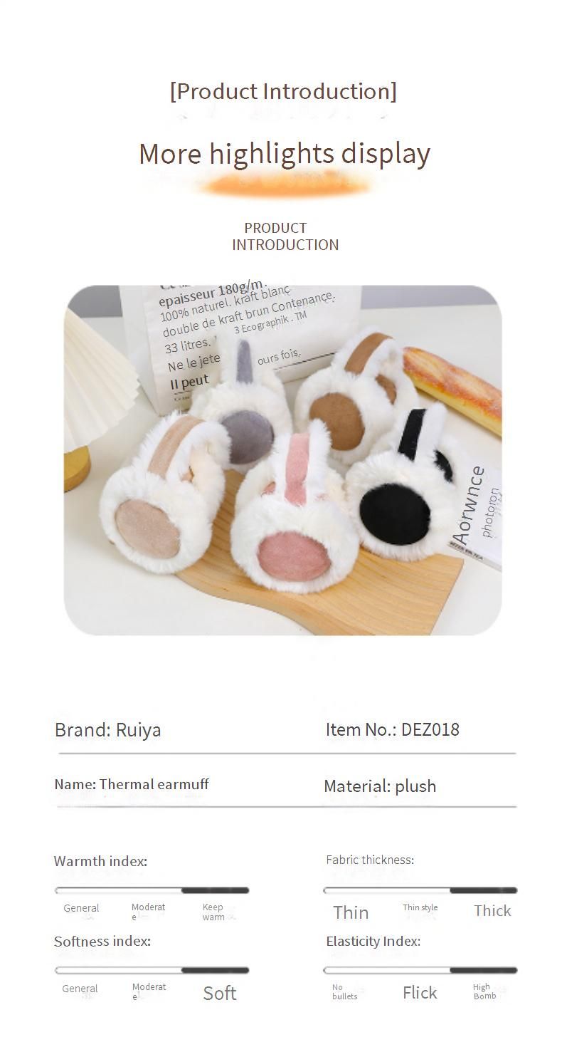 Paraorecchie invernali in pile per uomo e donna - Copriorecchie morbidi e caldi per il freddo, scaldaorecchie unisex con materiale felpato, per uso interno ed esterno_voghion.com