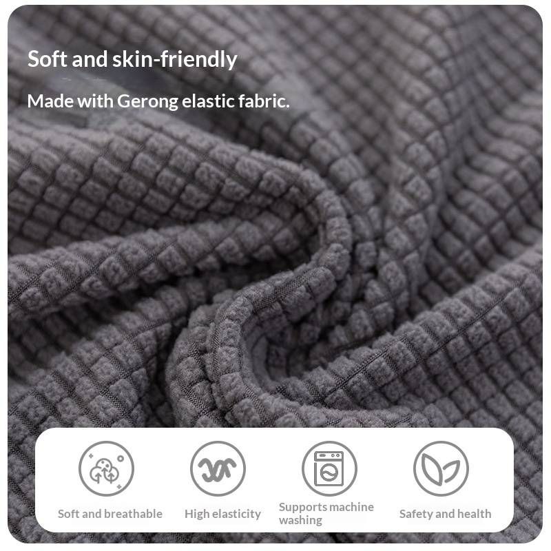 Coprisedie elasticizzati in jacquard – Vestibilità universale per sedie dalla forma unica, poliestere di alta qualità, antiscivolo e antipolvere_voghion.com