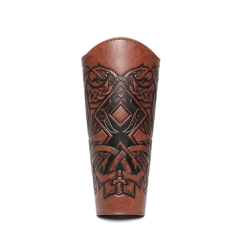 Pulseira Viking em relevo medieval renascentista para cosplay_voghion.com