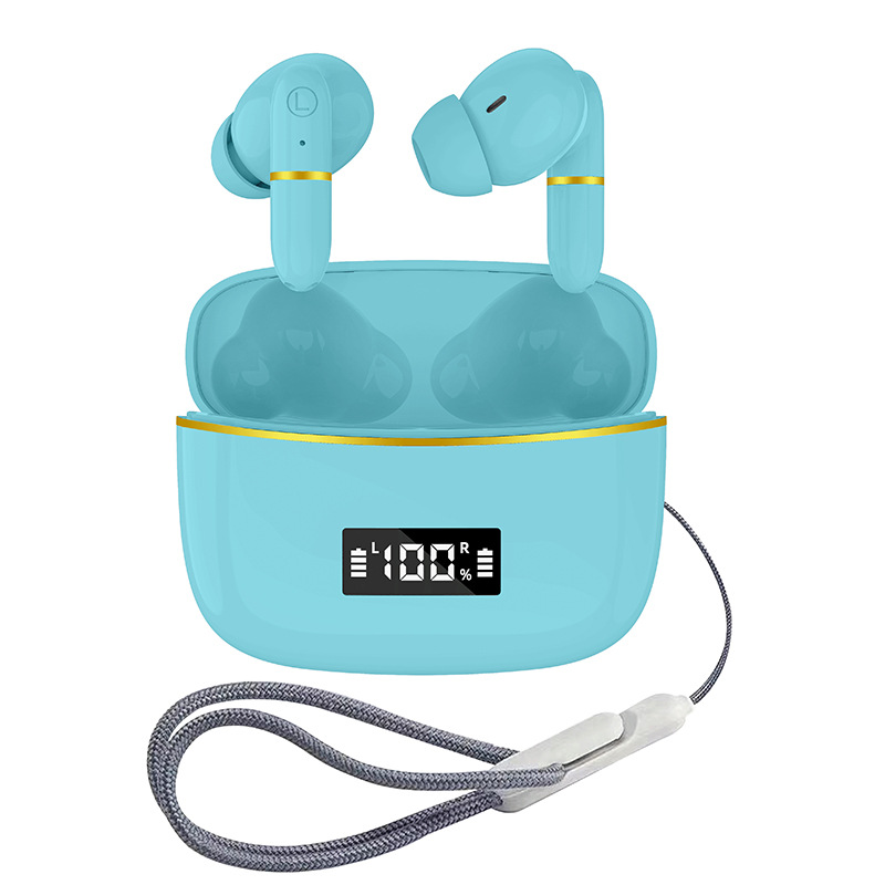 New J2 Bluetooth Headset Dual-ear in-ear TWS Digital Display with Compartment Stereo Touch Business Sports Headset_voghion.com