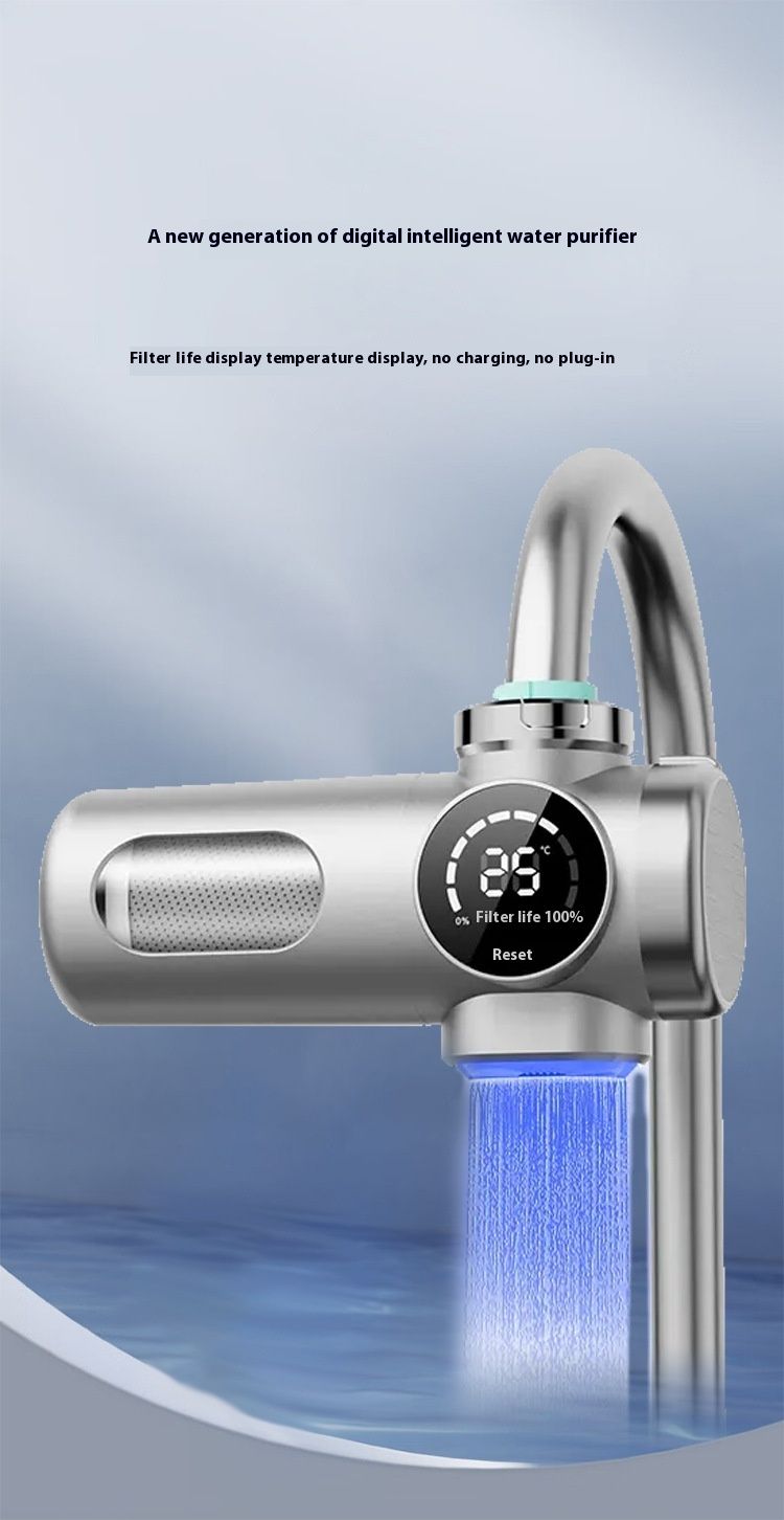Household Sterilization Tap Purifier Water Flow Power Kitchen Faucet Filter Purification Pre-filter_voghion.com