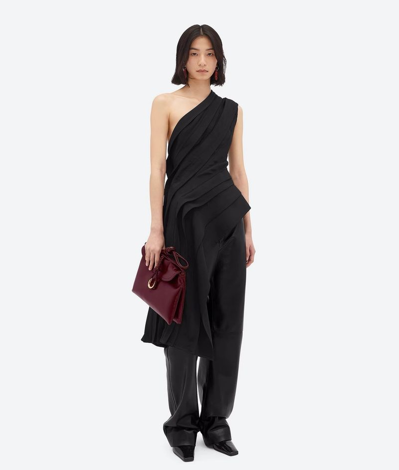 Nuova borsa a tracolla con doppia patta, texture di alta qualità, fibbia in metallo_voghion.com