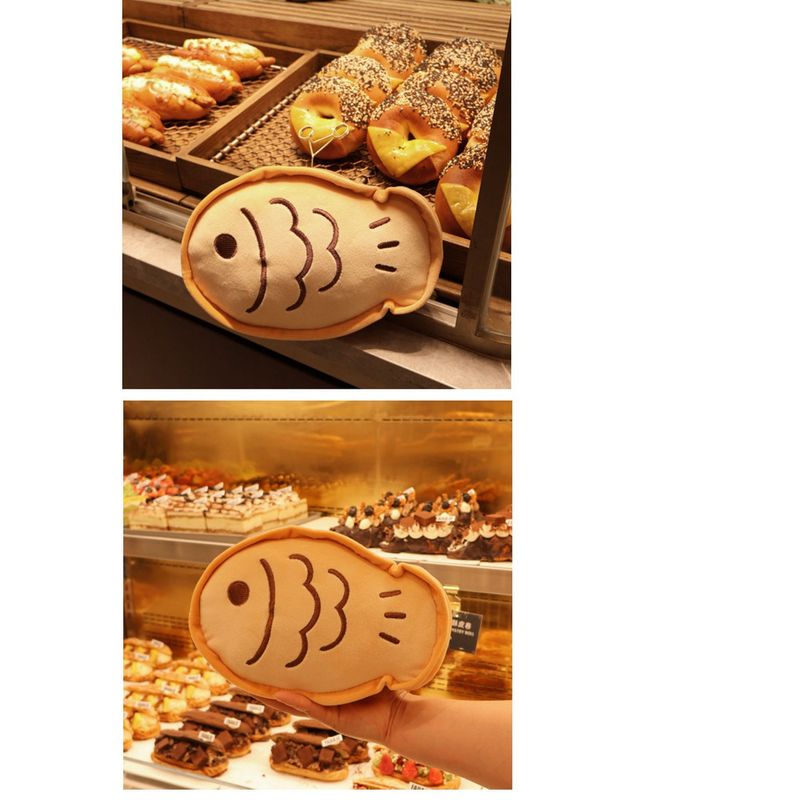 Creative Cartoon Cute Taiko Fish Plush Home Decoration Sofa Cushion Pillow_voghion.com