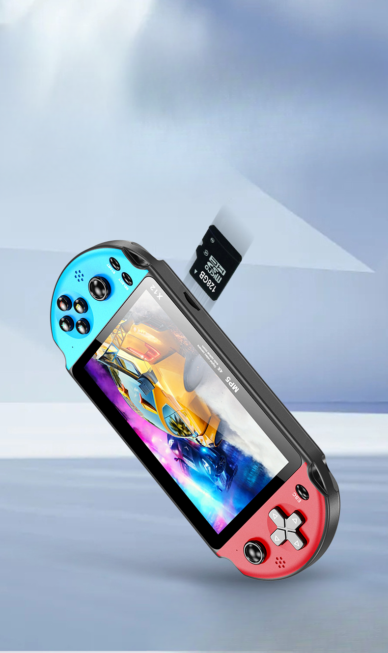 Console portatile arcade nostalgica per bambini da 5,5 pollici X12 PSP GBA_voghion.com