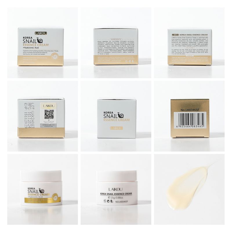 Emulsione Crema all'Essenza di Lumaca 25g Prodotti Idratanti per la Cura della Pelle_voghion.com