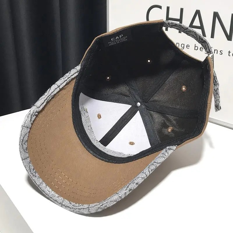 2023 Autumn and winter new high quality women's embroidered letter baseball cap small fragrant wind with hard top face small cap_voghion.com