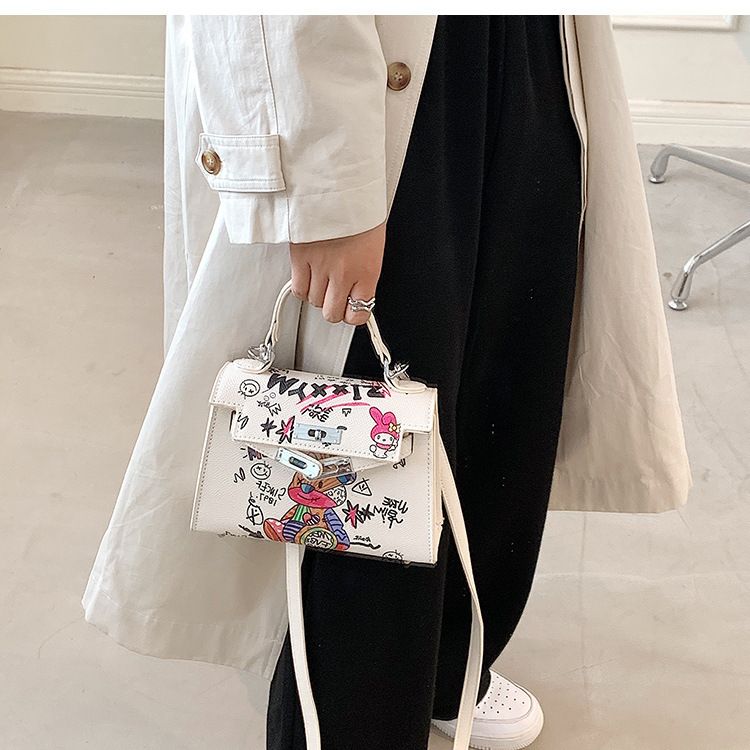 Borsa a tracolla elegante, piccola borsa quadrata_voghion.com