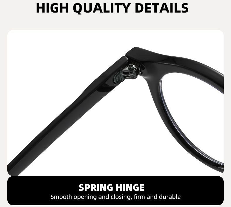 High Quality Japanese Designer Glasses Frame Full Frame Men And Women Trendy HD Reading Glasses Computer Mirror_voghion.com